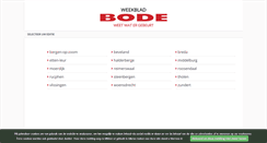 Desktop Screenshot of internetbode.nl