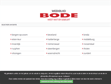 Tablet Screenshot of internetbode.nl